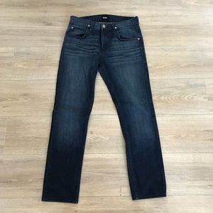 Dark Wash Hudson Straight Leg Jeans